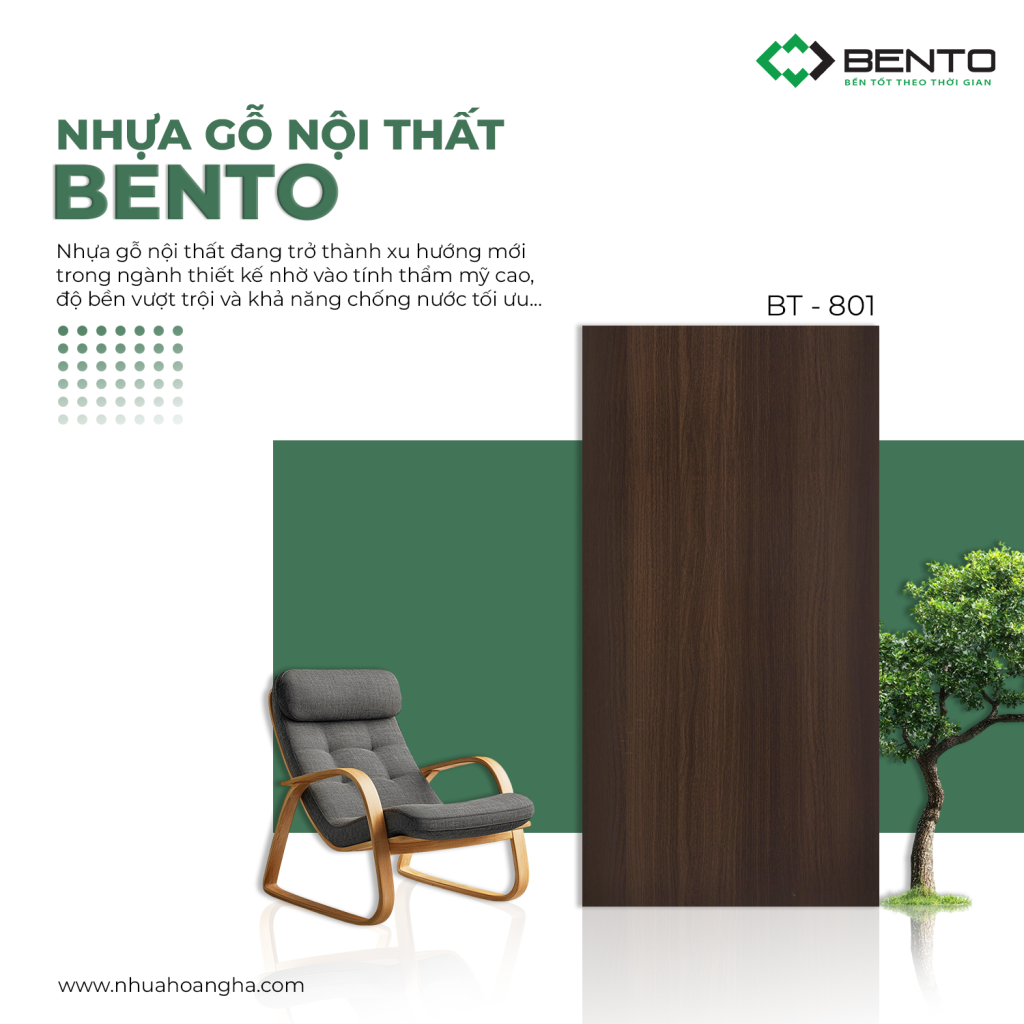Nhựa gỗ nội thất