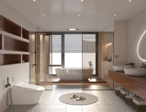 Kệ Tủ Nhà Vệ Sinh Bằng Tấm Nhựa