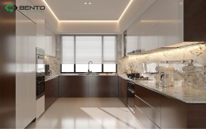 Tủ Bếp Nhựa Chữ U