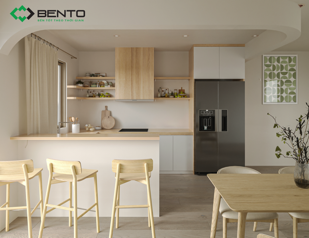 So Sánh Tủ Bếp Nhựa và Inox