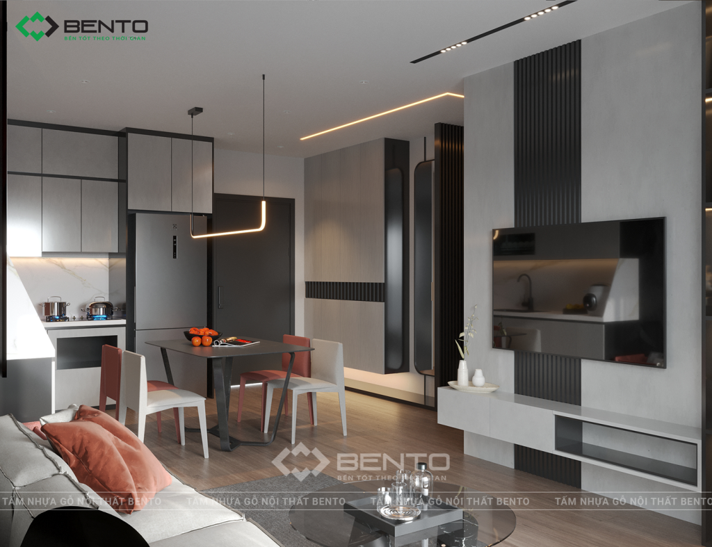 Cách Phối Màu Tấm Nhựa Giả Gỗ Trong Thiết Kế Nội Thất Hiện Đại