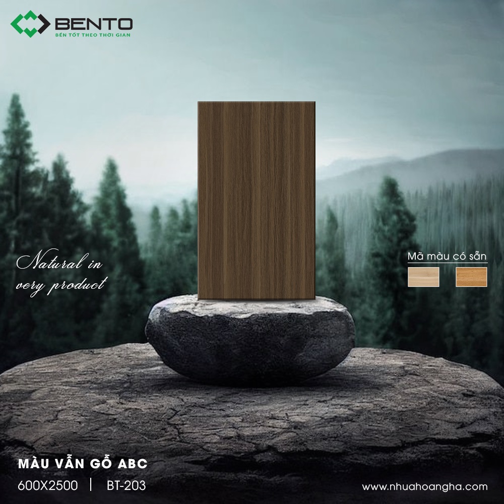Tấm nhựa gỗ Bento