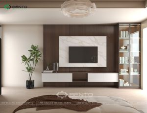 Kệ trang trí phòng khách