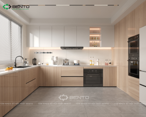 Nhựa làm tủ bếp cao cấp
