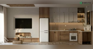 Tủ bếp đẹp Bắc Âu