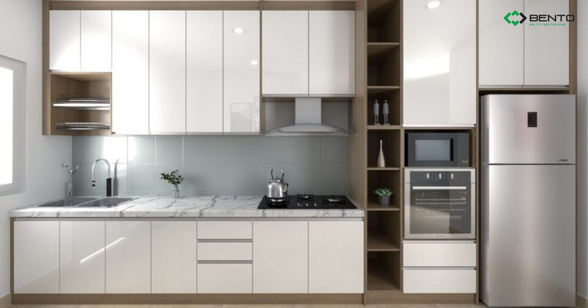 Tủ bếp nhựa composite