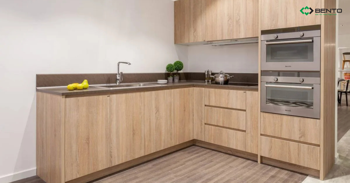 Tủ bếp nhựa composite