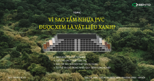 Tấm nhựa PVC xanh