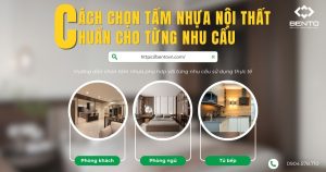 Hướng dẫn chọn tấm nhựa phù hợp với từng nhu cầu sử dụng thực tế.