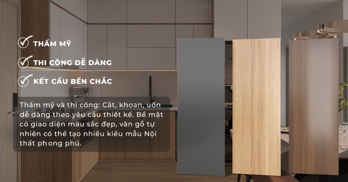 So sánh chi tiết giữa nhựa và gỗ công nghiệp về độ bền, chi phí và ứng dụng thực tế.