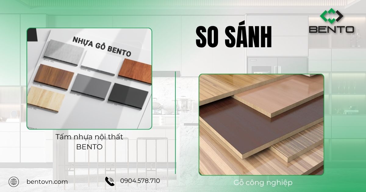 Thử nghiệm thực tế khả năng chịu lực của tấm nhựa BENTO trong điều kiện thi công nội thất.