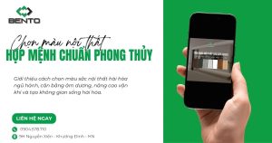 Giới thiệu cách chọn màu sắc nội thất hài hòa ngũ hành, cân bằng âm dương, nâng cao vận khí và tạo không gian sống hài hòa.