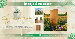Làm rõ mùi tấm nhựa, cách khử mùi và mức độ an toàn khi sử dụng lâu dài, giúp người dùng yên tâm trong không gian sống.