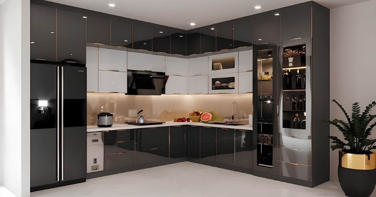 Tổng hợp mẫu tủ bếp chữ L giúp tận dụng góc chết hiệu quả, phù hợp nhà nhỏ, chung cư và không gian bếp cần tối ưu diện tích.
