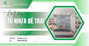 Các mẫu tủ nhựa bé trai phong cách cá tính, gọn gàng, tối ưu không gian và giúp bé dễ dàng sắp xếp đồ dùng hằng ngày.