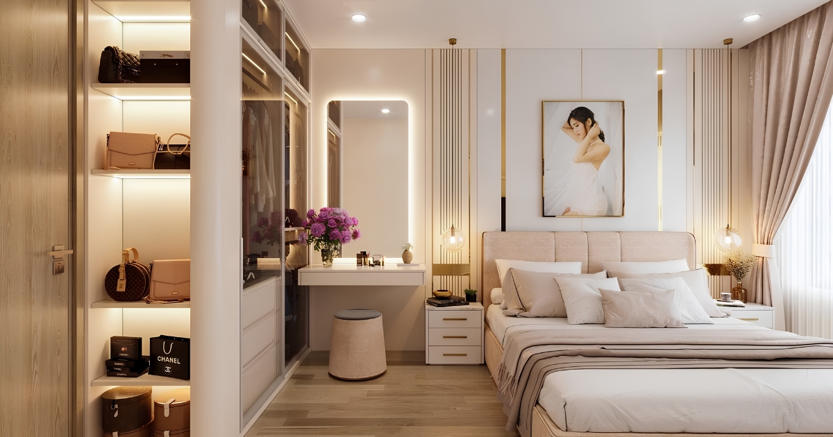 Báo giá nội thất phòng ngủ trọn bộ bằng nhựa, giải pháp tiết kiệm nhưng vẫn đảm bảo thẩm mỹ.