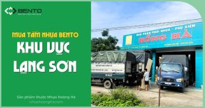 Thông tin địa chỉ cung cấp tấm nhựa nội thất Bento tại Lạng Sơn, hỗ trợ khách hàng và đơn vị thi công trong khu vực.