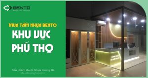 Cập nhật địa chỉ cung cấp tấm nhựa Bento tại Phú Thọ, phục vụ khách hàng cá nhân, đại lý và công trình.